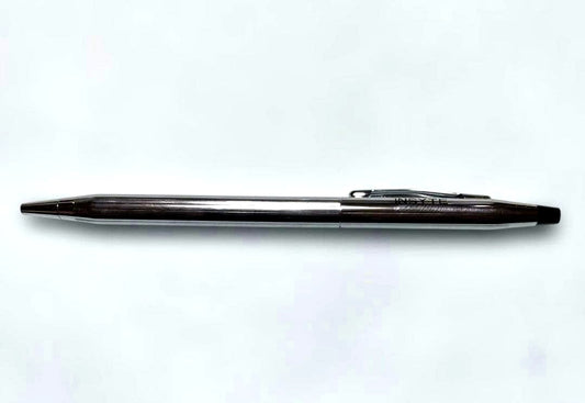CROSS Classic Century ballpoint pen in chrome silver with Insyte brand engraving, Japan import