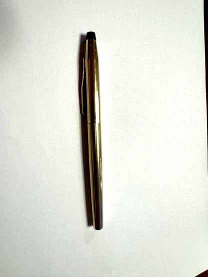 Cross Classic Century Fountain Pen XF Fine Nib Body 1/20 10K Gold Plated — Japan Import