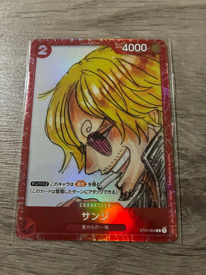 Bandai Premium Card Collection One Piece Film Red Sanji collectible card Japan import