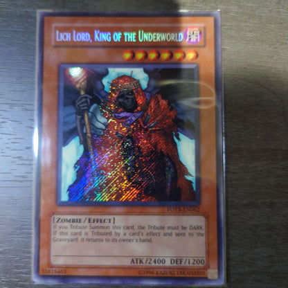 Yugioh Death King Ricci-Road English Secret Rare trading card Japan import