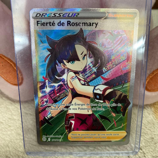 Single SR rare Japanese language card from Marie's Pride series, French version, Japan import