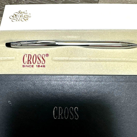 Cross 0.5mm metallic mechanical pencil with dedicated case imported from Japan