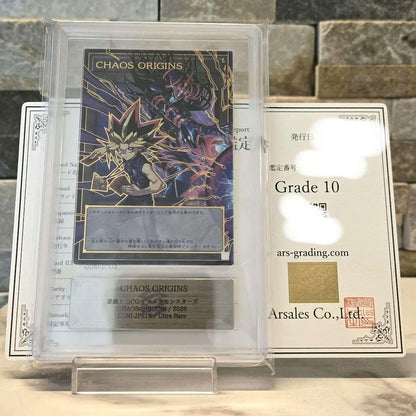 Yu-Gi-Oh Dark Yugi Magician of Black Chaos Overframe Ultra Rare card with appraisal certification Japan import