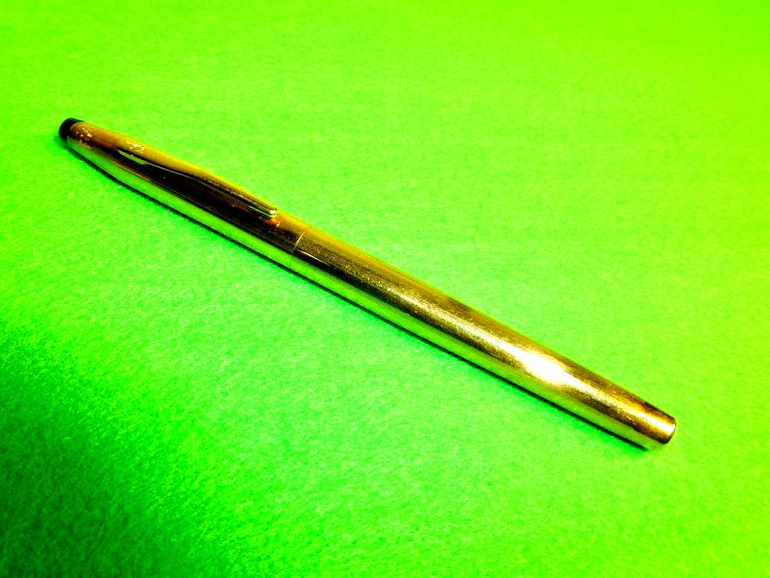 CROSS Old Logo Rare Gold 14K Rolling Pen Cap Type Made in USA