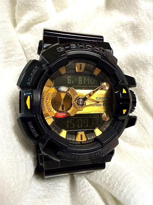Casio G-Shock GBA-400 G'MIX Bluetooth watch main unit body only, black with display and buttons