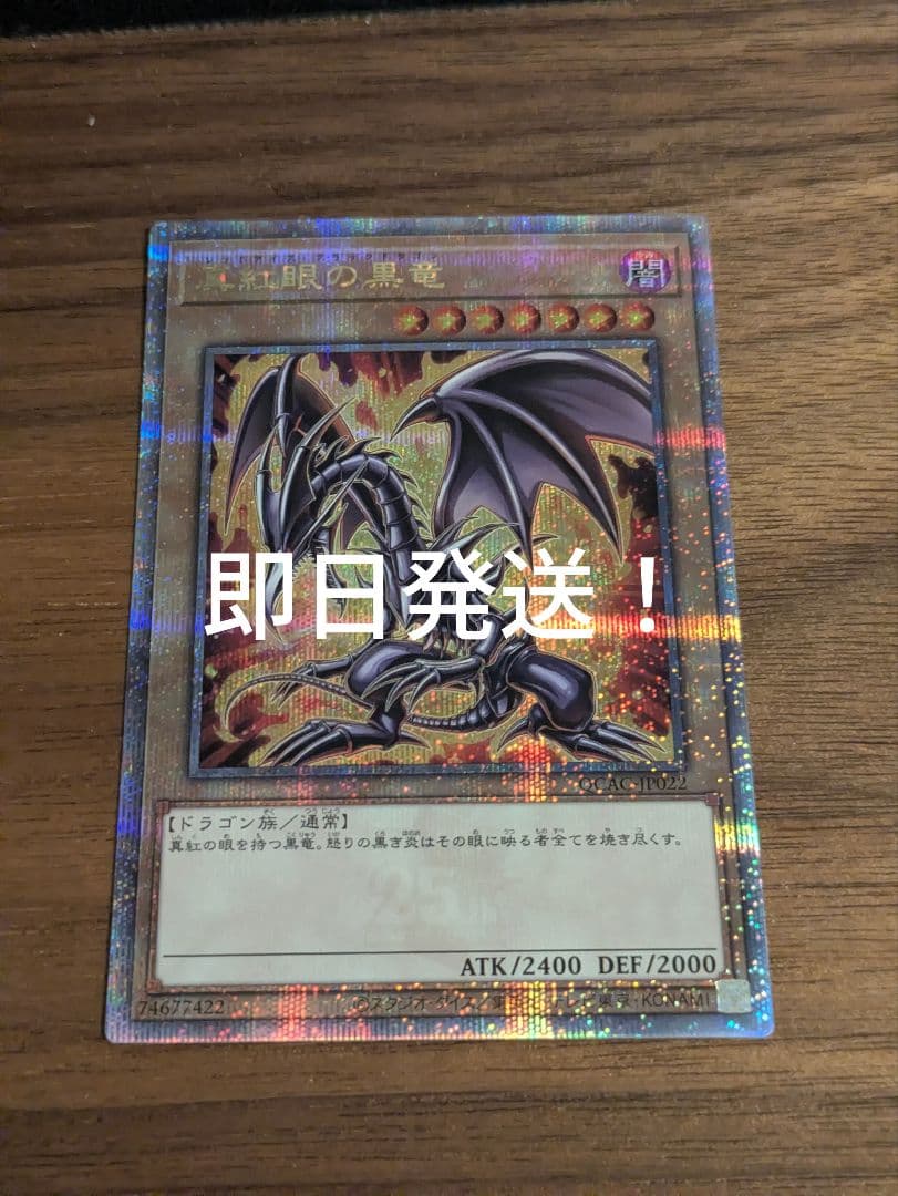Bandai Yu-Gi-Oh Red Eyes Black Dragon 25th Special Artwork Variant card Japan import