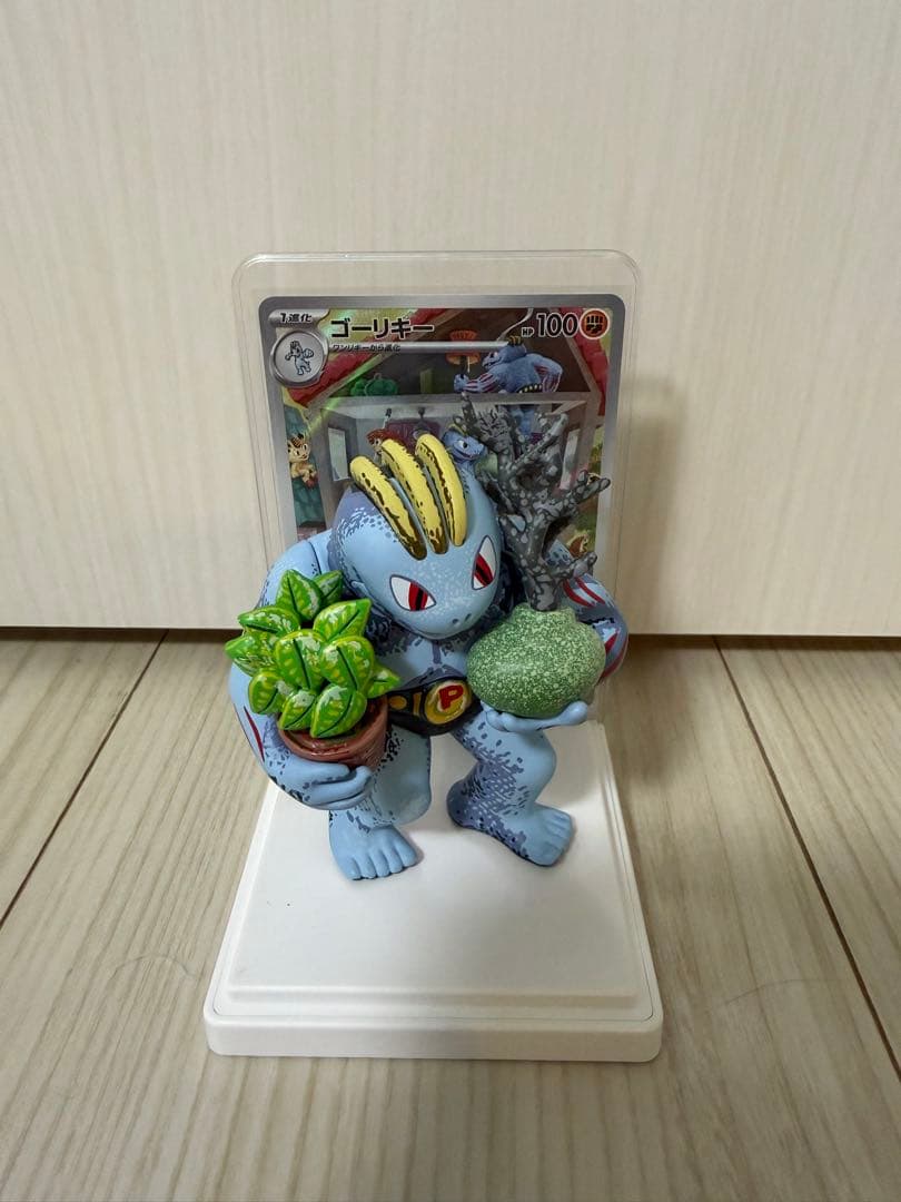 Bandai Pokemon Card Illustration Figure Golem Secret AR from Japan Import in opened condition