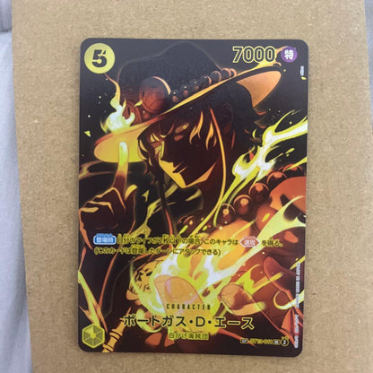 Whitebeard Pirates Portgas D. Ace SP character card ST13-011 from One Piece, Japan import