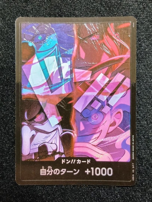 Shonen Jump Second Anniversary Four Emperors Don Card ③ trading card in PSA 9 to PSA 10 condition, Japan import