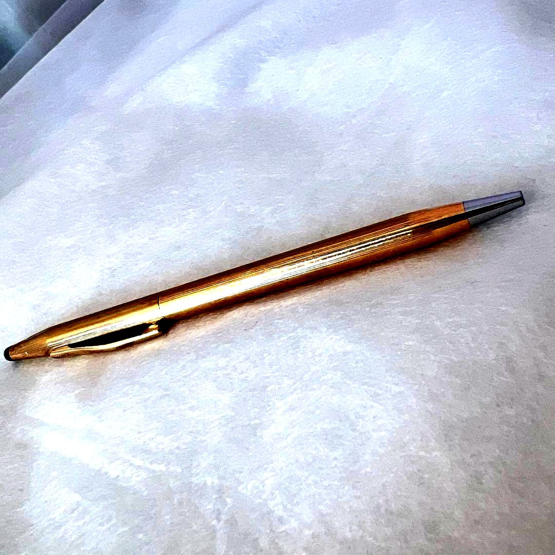 Cross Brand Slim Gold Ballpoint Pen