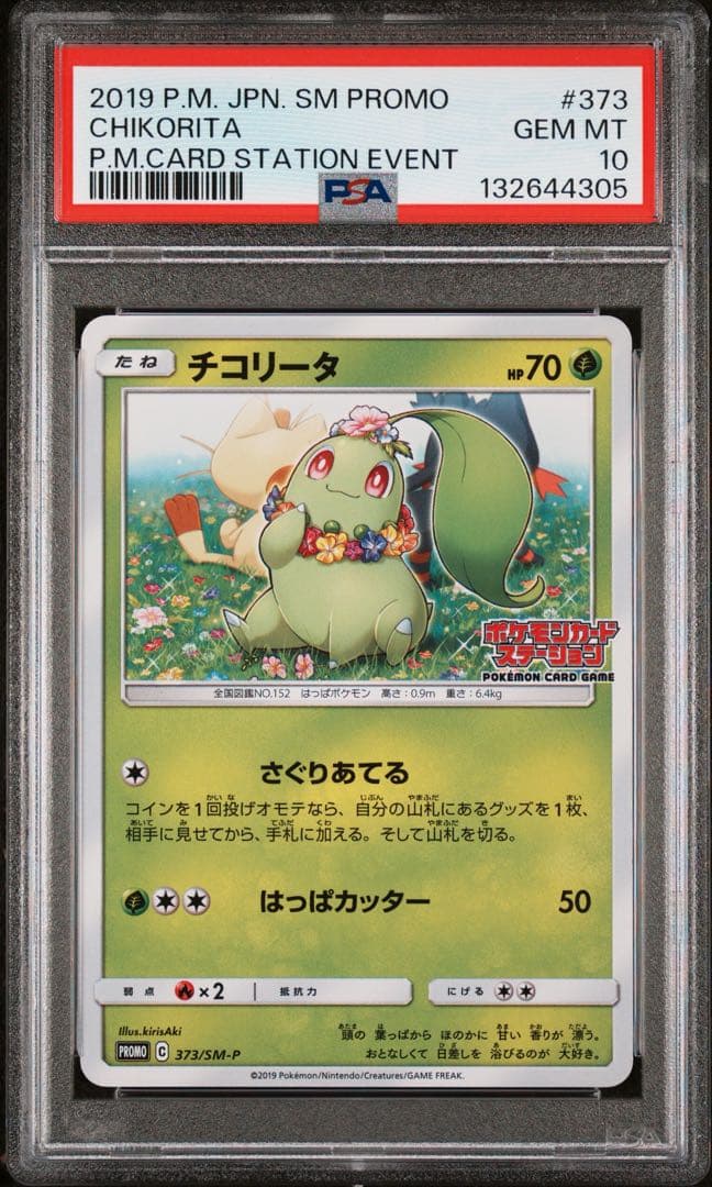 Pokemon PSA10 Chipirretta SM-P Promo Card from Sun & Moon series, graded PSA10, Japan import