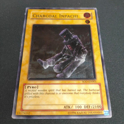 Yu-Gi-Oh! Lithograph Relief Ultimate Large Charcoal 18 single card North America EU Edition Japan import