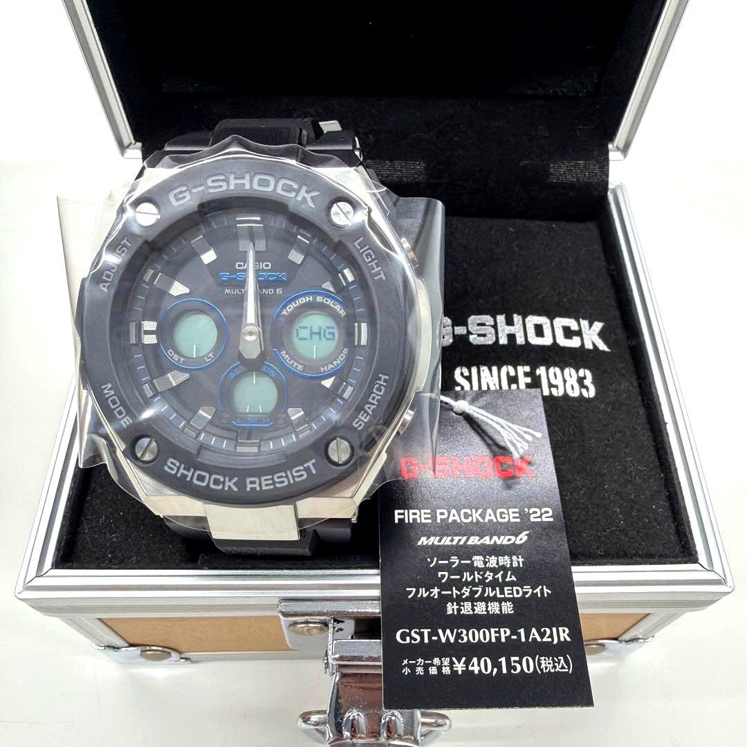 Casio G-Steel G-Shock GST-W300FP-1A2JR Radio Solar Watch