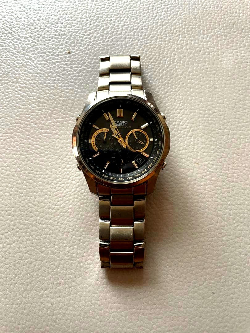 Casio Lineage LIW-M610TDS titanium radio solar watch with sapphire glass and multi band 6 technology