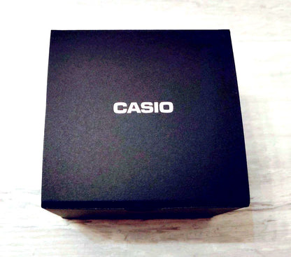 Casio CRW-001-1JR silver ring watch with price tag and warranty, brand new and unused
