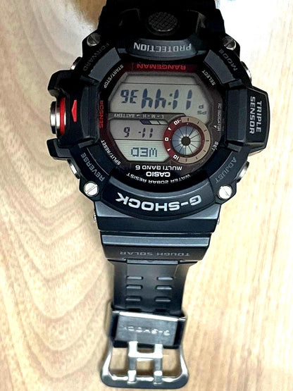 Casio G-Shock Rangeman Master of G GW-9400J-1JF digital solar watch with black band