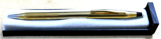 CROSS Classic Century Gold Ballpoint Pen 1/20 10KT Gold Filled with a sleek gold finish