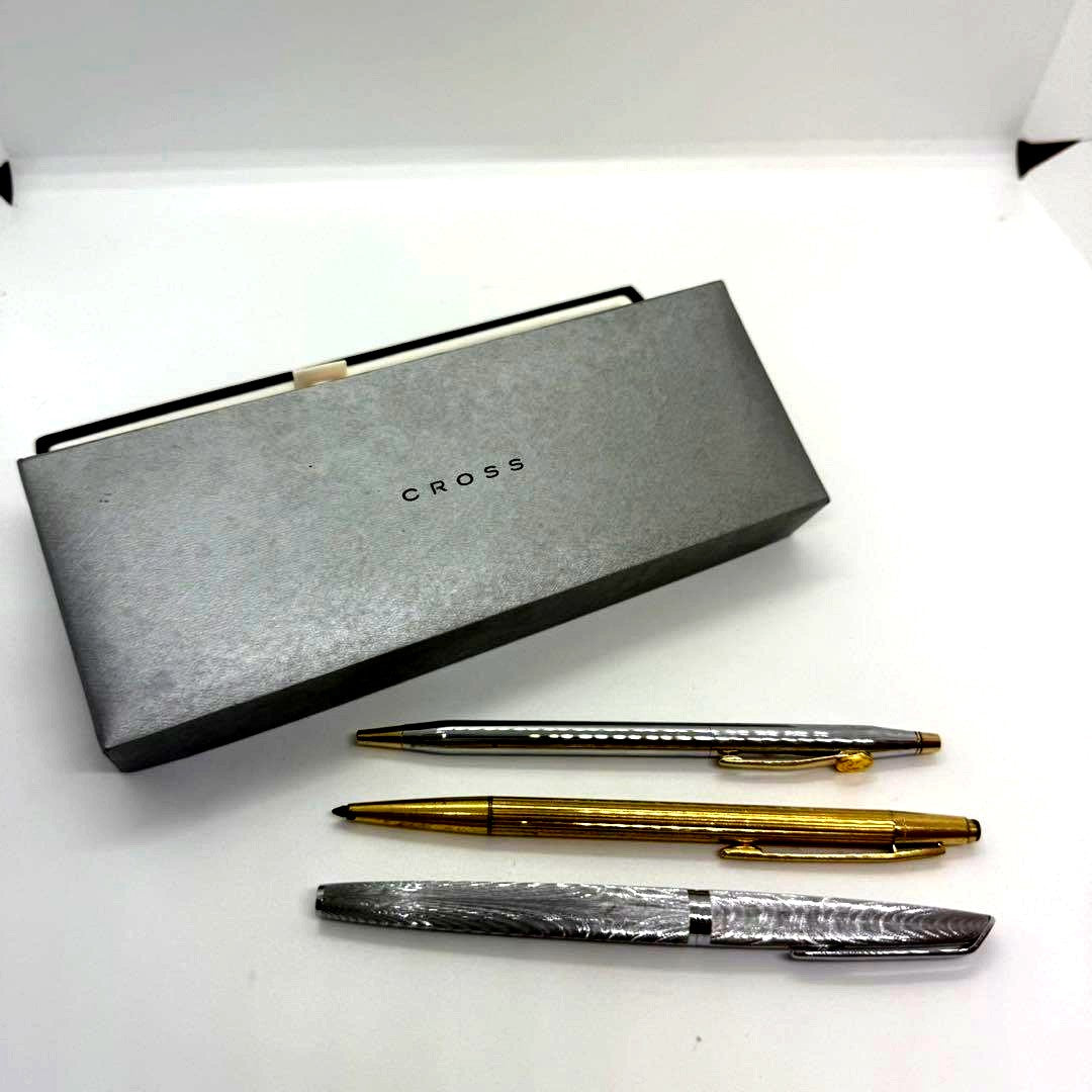 Cross Pen Set Three-Piece Collection with Ballpoint and Fountain Pens