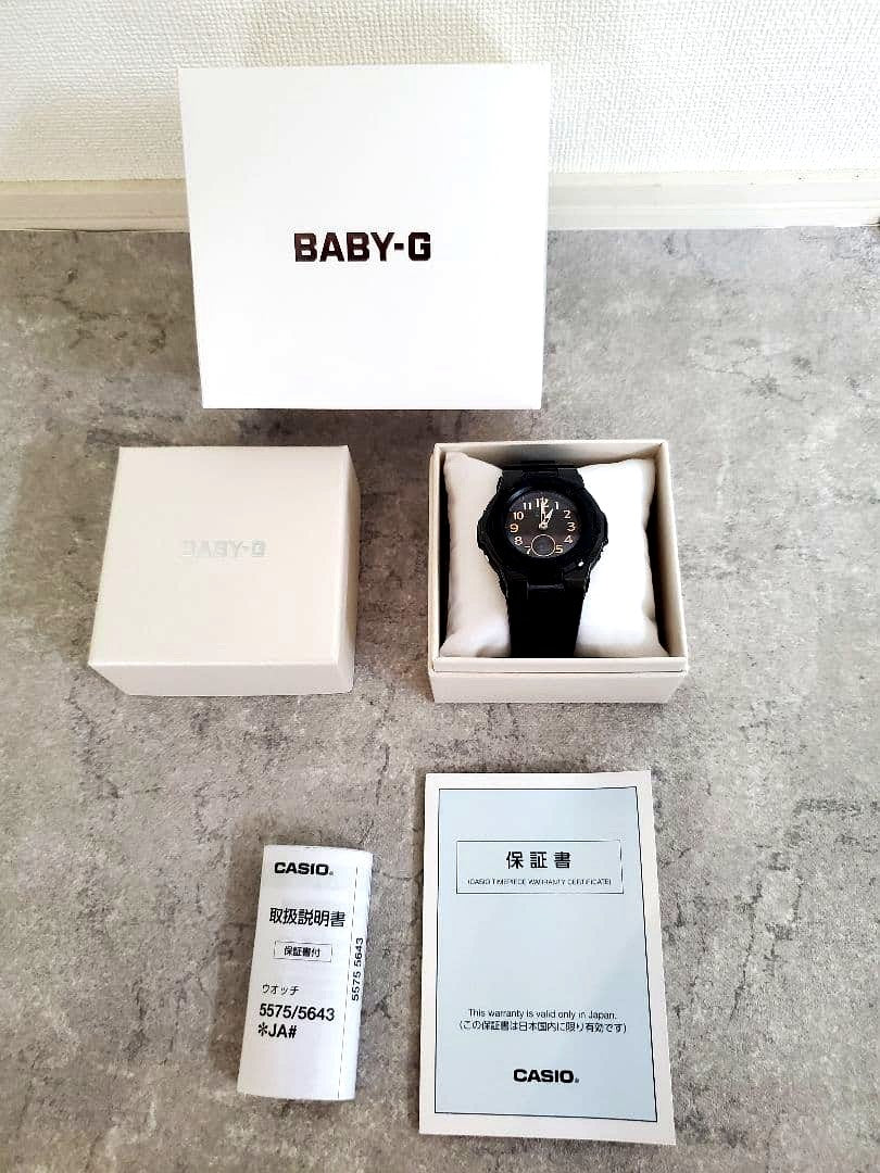 Casio Baby-G BGA-1100DC-1AJF black shock-resistant solar radio wave watch Japan import