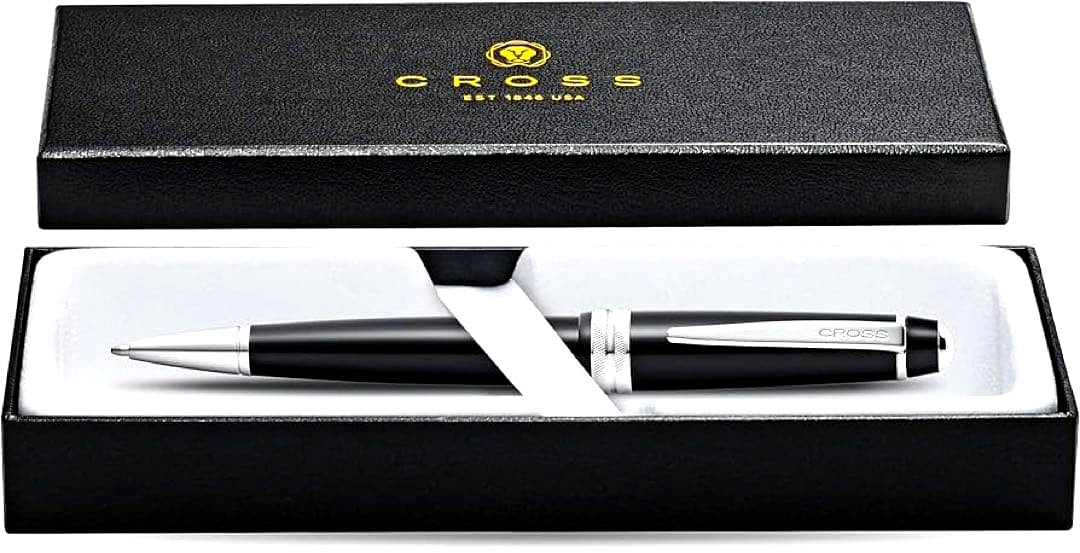 Cross Bailey Light Oil-based Ballpoint Pen Black Twist Model Office Writing Tool — Japan Import