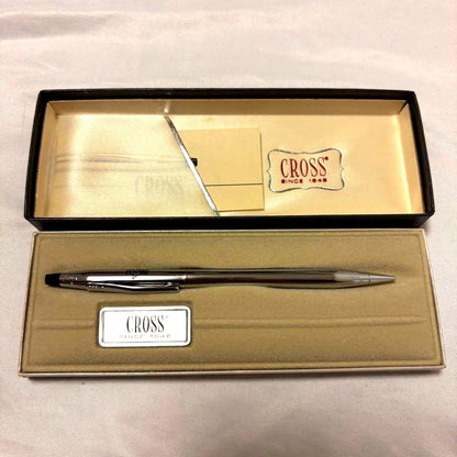 Used Cross pencil with silver body showing good condition