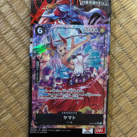 One Piece Monkey D. Luffy OP16-098 SR Parallel Battle of Wills trading card from Japan import