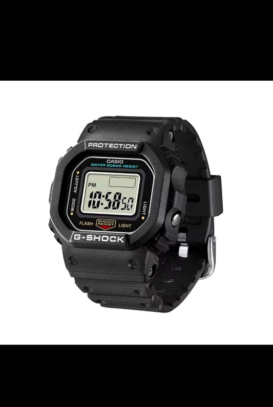 Casio G-Shock Nano DWN-5600-1JR ring watch in black, unused with opened box