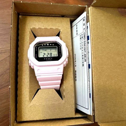 Casio G-Shock GMD-S5610IT-4BJR light pink digital watch with protection function