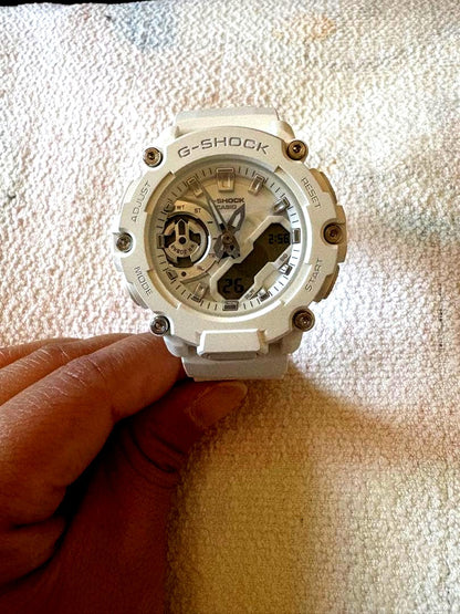 Casio G-Shock Digital Analog Watch White