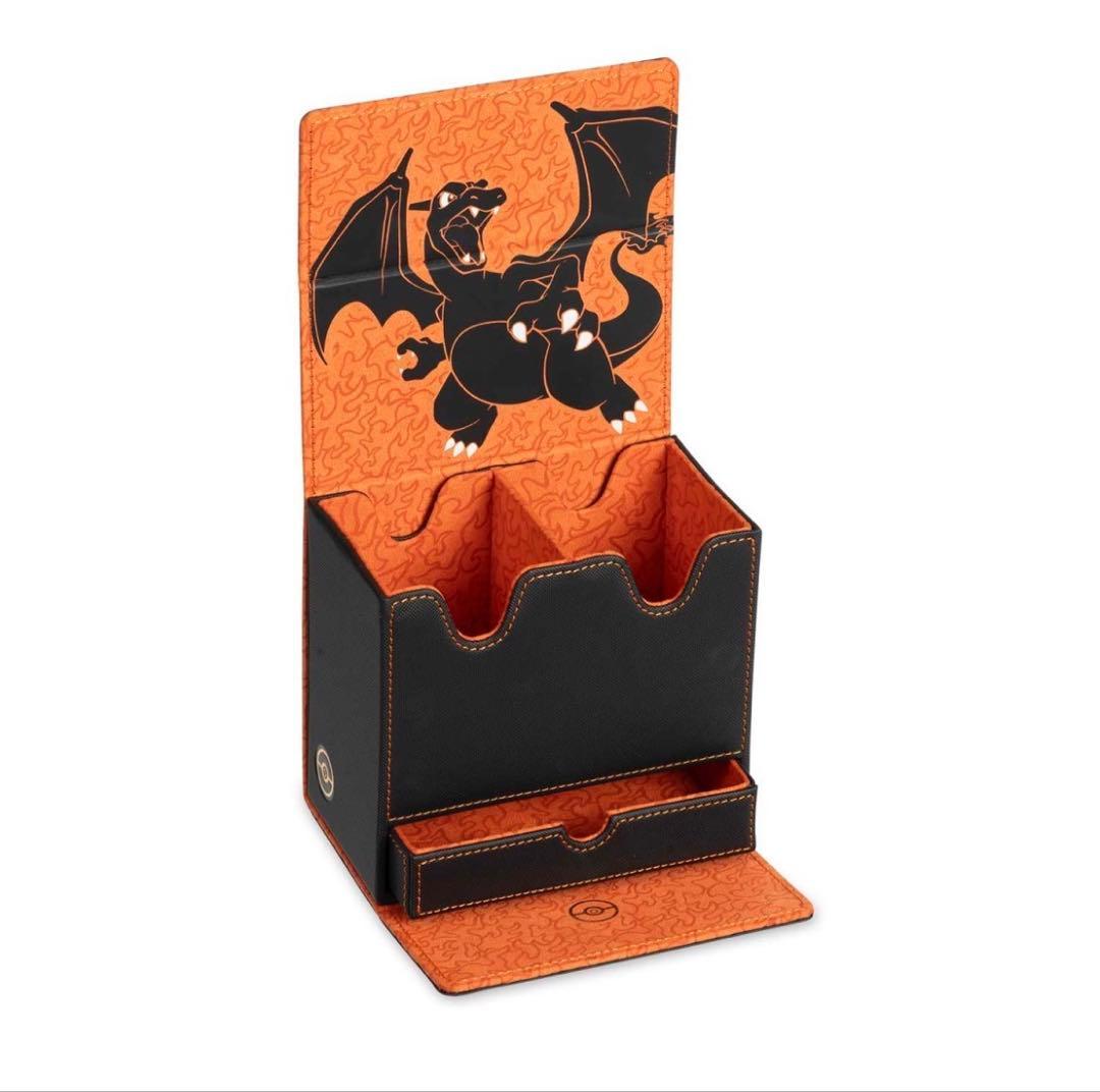 Pokemon Center exclusive Heatran double deck case with 2 deck boxes in shrink wrap