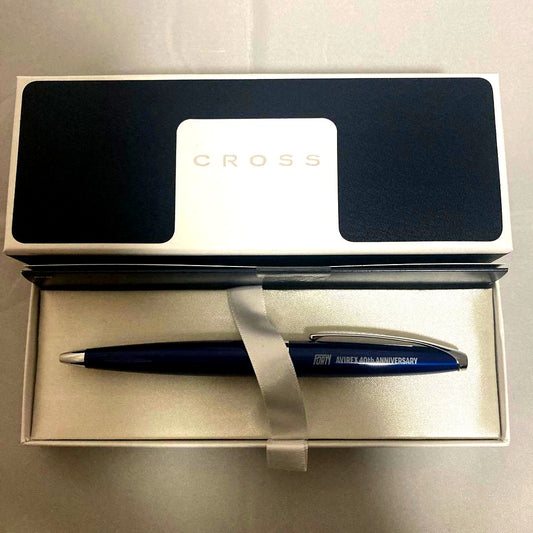 Avirex 40th Anniversary Cross ballpoint pen Japan import with classic design, shown unopened and unused