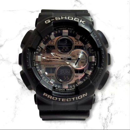 Casio G-Shock GA-140GM Black Watch — Japan Import