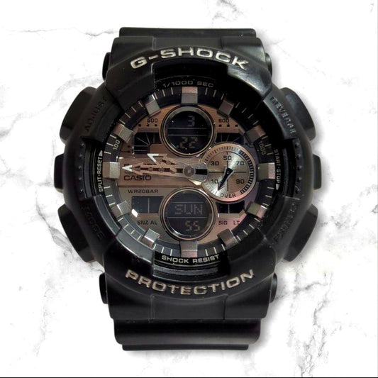 Casio G-Shock GA-140GM Black Watch — Japan Import