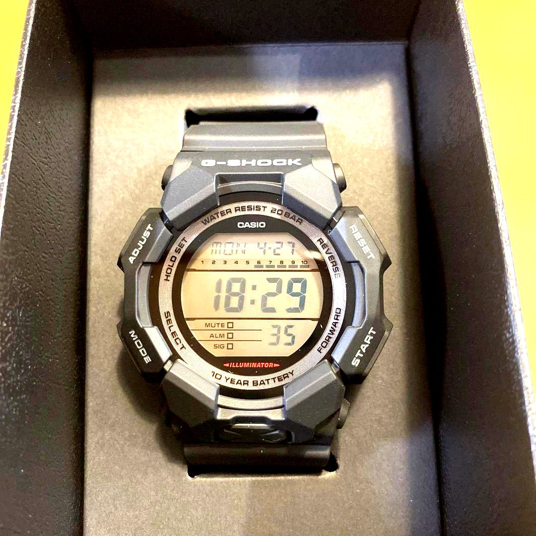 Casio G-Shock Big Case Series GD-010-1JF black digital wristwatch brand new