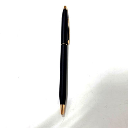 Cross Classic Century Black Ballpoint Pen - Black Ink, Gold Cap, Used — Japan Import