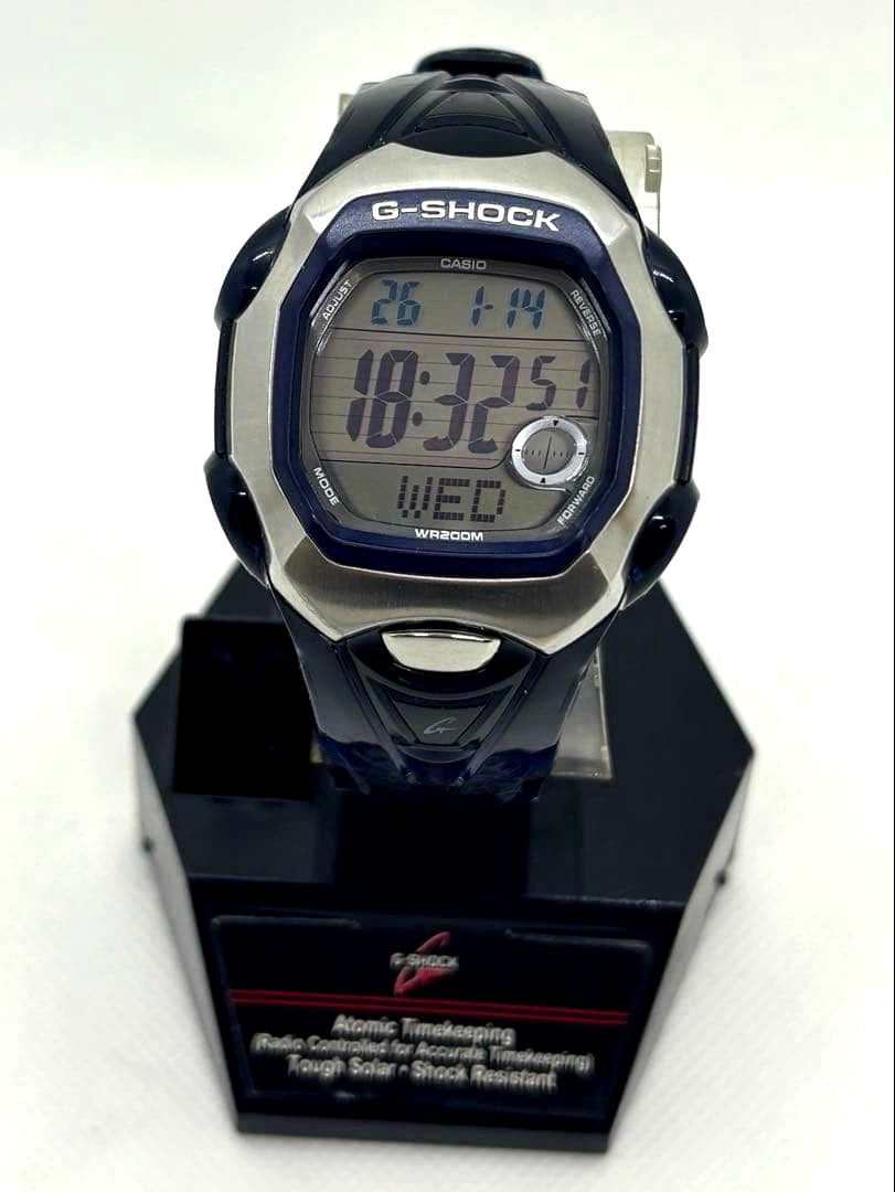 Casio G-Shock G-Lide GL-150 Watch Clear Blue Model Tested & Working — Japan Import