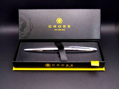 Cross Pen ATX 882-2 pure chrome oil-based ink pen with twist mechanism in original Cross box