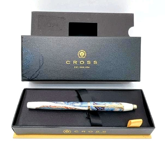 Cross Wonderlust Malta NAT0755-4 water-based ballpoint pen with damaged outer box