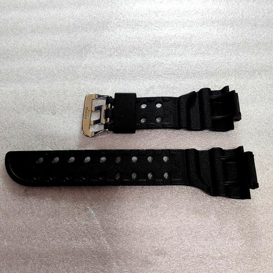 Casio G-Shock Frogman DW-8200BK genuine replacement belt strap with PROTECTION engraving and jewel clasp