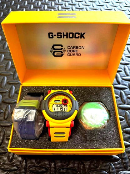 Casio Jason G-B001MVE men’s limited edition digital watch with black resin band and digital display