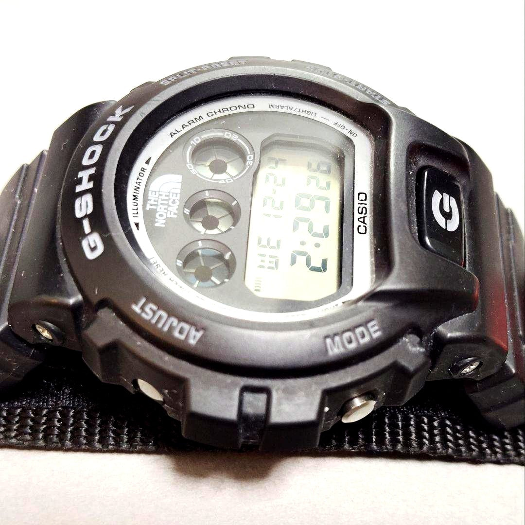 Black Supreme North Face Casio G-SHOCK triple collaboration watch with box and accessories