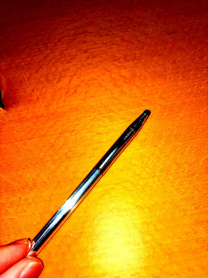 Cross Century Sterling Silver Ballpoint Pen — Japan Import