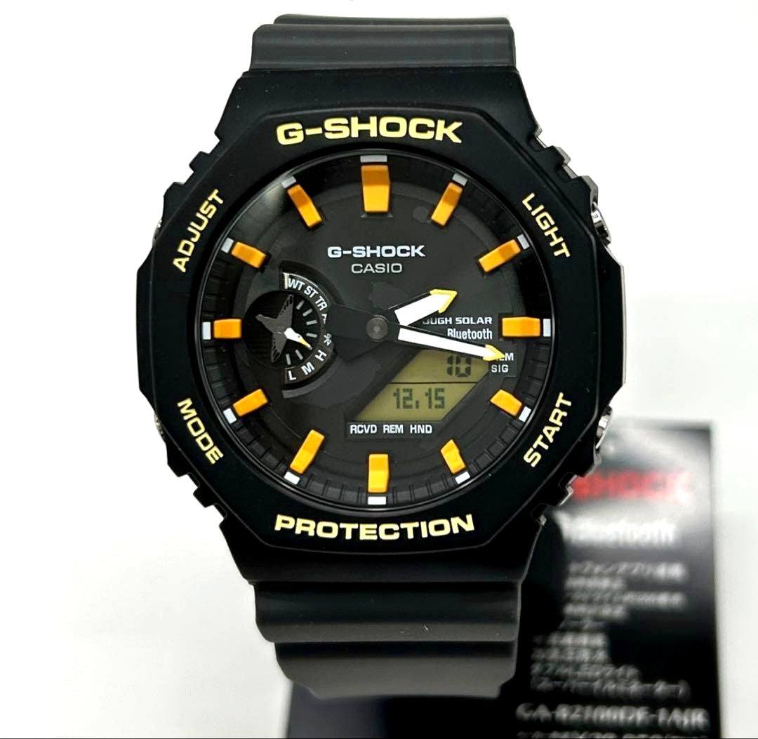 Casio G-Shock GA-B2100DF-1AJR Limited Edition collaboration watch with black and carbon design