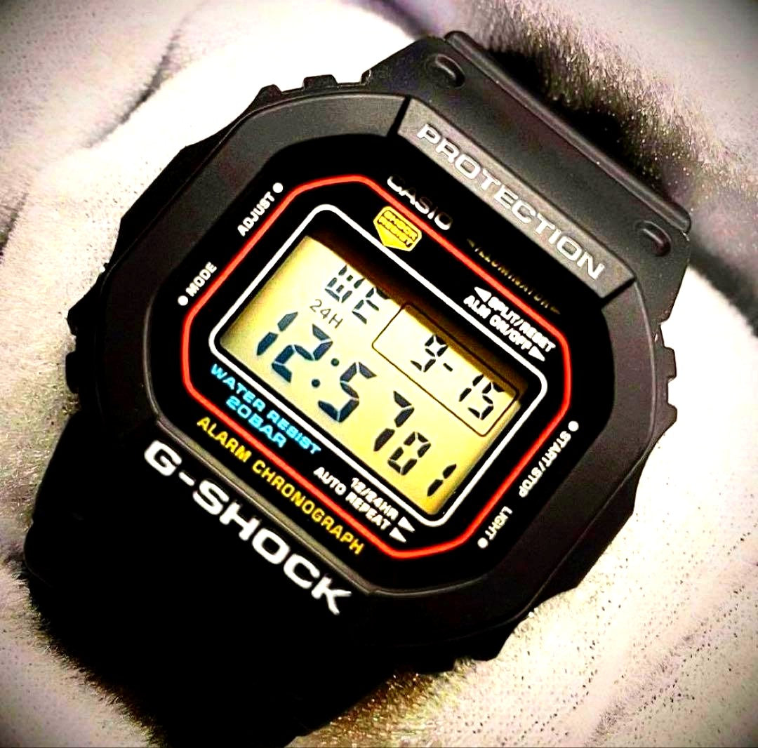 Casio G-Shock Series DW-5600RL-1JF Model Shock Resistant Resin Watch — Japan Import
