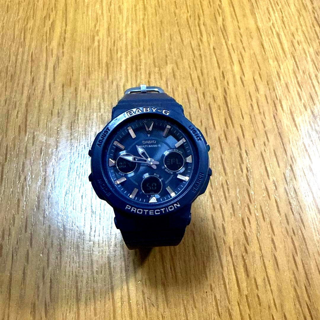 Casio Baby-G BGA-2510 radio solar watch in good condition with no scratches