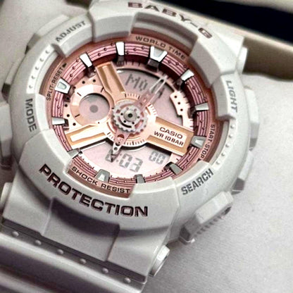 Casio Baby-G White Wristwatch — Japan Import