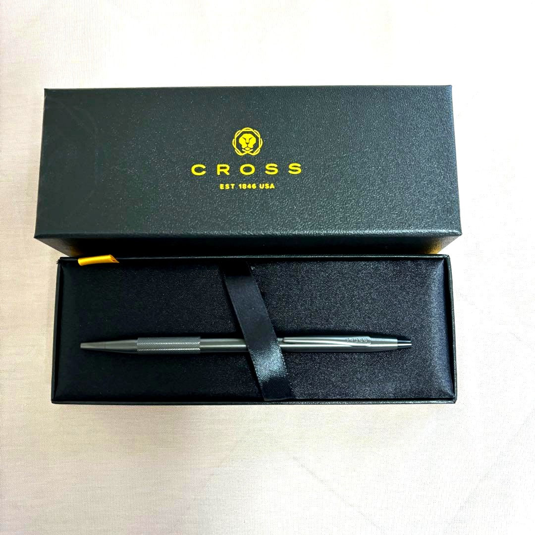 CROSS Century NATOOB2-122 Black Ballpoint Pen with Case — Japan Import