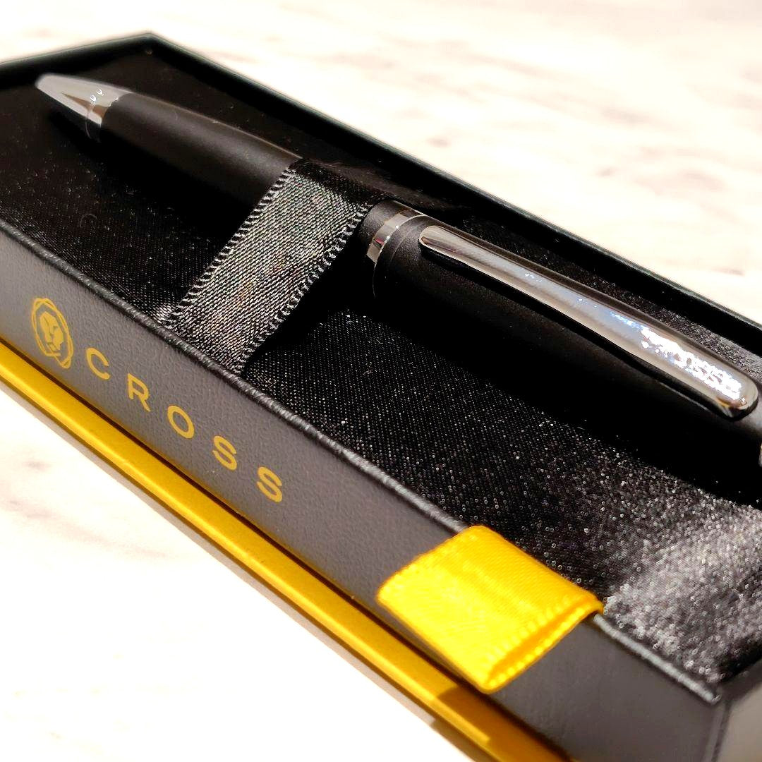 CROSS Twist Ballpoint Pen Model T15721 black ink twist type made in Japan with minor signs of use