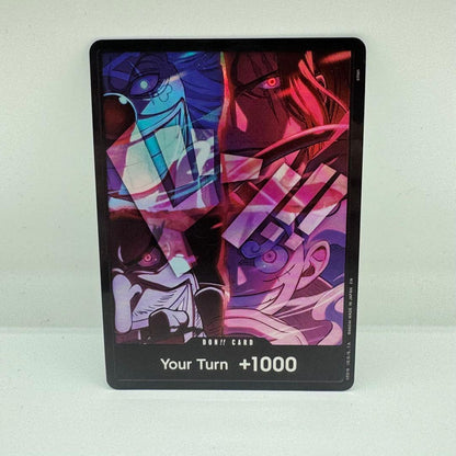 One Piece Four Emperors Don Card 2nd Anniversary English Edition showing front design