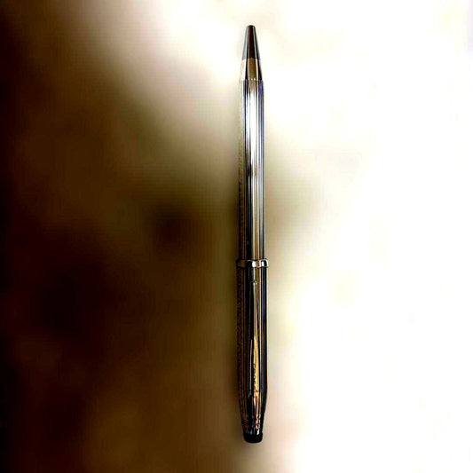 Cross Century2 Collection ballpoint pen model NHN3002WG with twist mechanism and sterling silver clip